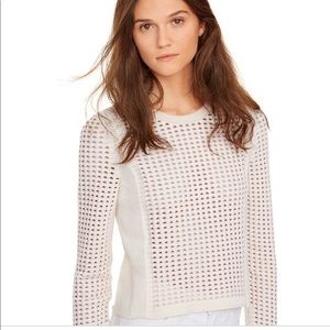 Tory Burch HoneyComb Merino sweater